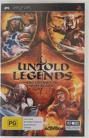 Untold Legends: Brotherhood Of The Blade - CeX (AU): - Buy